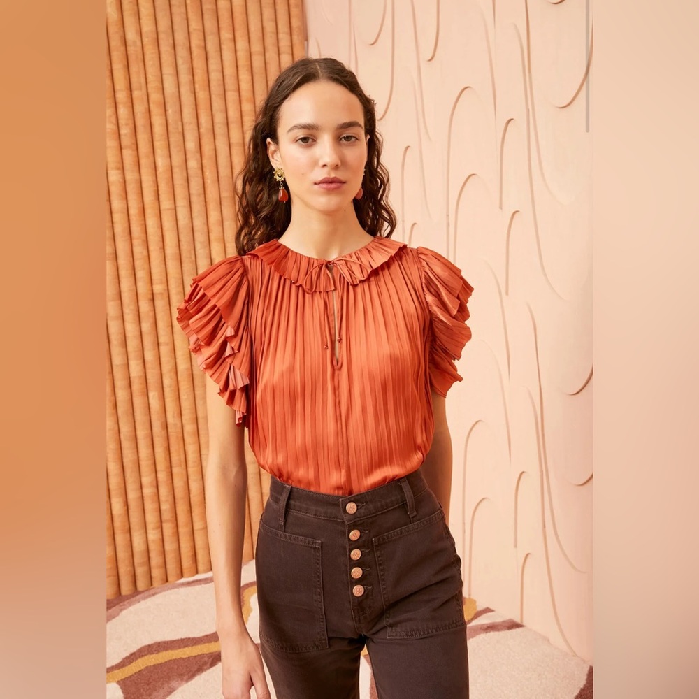 Ulla Johnson Elli Top Alexandrite Size 4